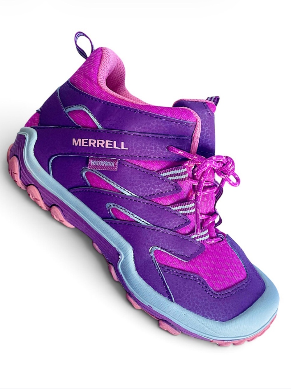MERRELL Hiking Boots Chameleon Access 7 Waterproof Hiking Boots Mid Top Trail